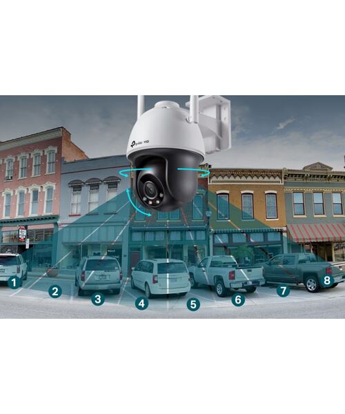 TP-LINK VIGI C540-W(4mm) 4MP barevná WiFi Pan/Tilt Network Camera