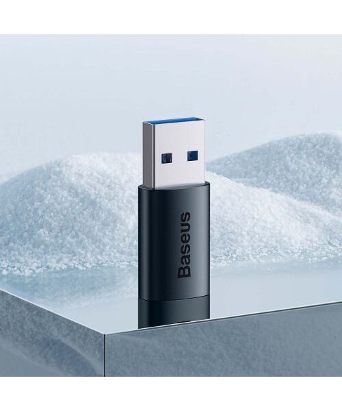 Baseus ZJJQ000103 Ingenuity Mini OTG Adaptér z USB-C na USB-A Blue