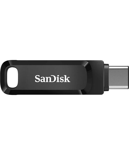 SanDisk Ultra Dual Drive Go/512GB/USB 3.1/USB-A + USB-C/Černá
