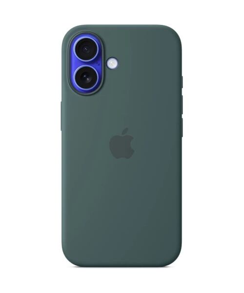 MYY83ZM/A Apple Silikonový Kryt vč. Magsafe pro iPhone 16 Lake Green