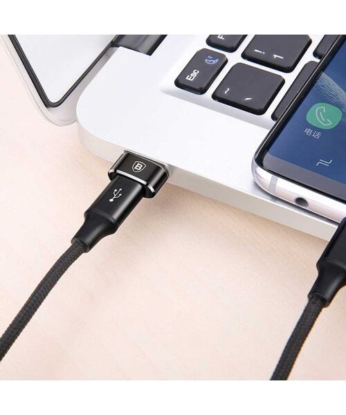 Baseus Adaptér z USB-C na USB-A Black