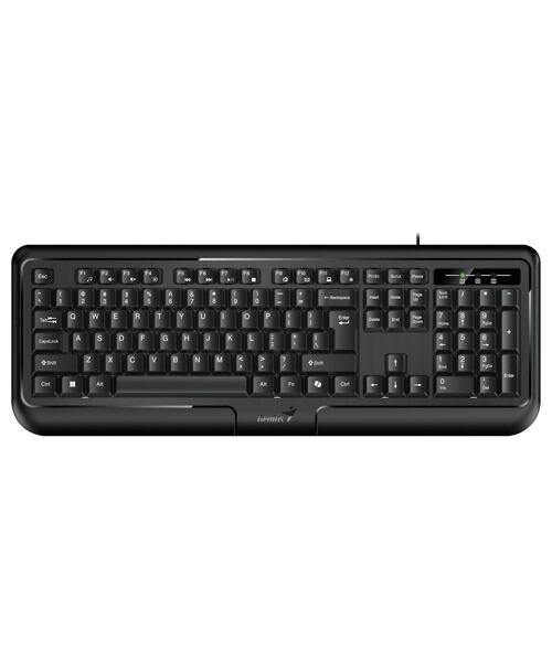 Genius KB-118 II/Drátová USB/CZ-SK layout/Černá