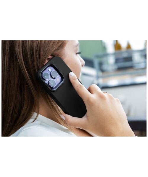 Zadní kryt FIXED MagFlow s podporou MagSafe pro Apple iPhone 15 Plus, černý