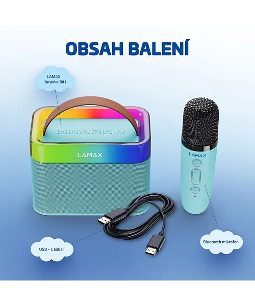 LAMAX KaraokeKid1 Blue
