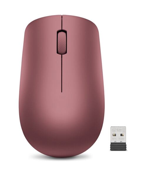 Lenovo 530/Kancelářská/Optická/Bezdrátová USB/Červená