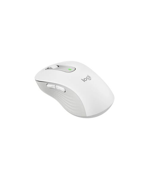 Logitech M650L/Kancelářská/Laserová/Bezdrátová USB + Bluetooth/Bílá