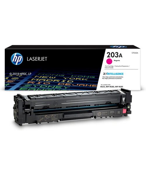 HP 203A Magenta Original LJ Toner Cartridge,CF543A