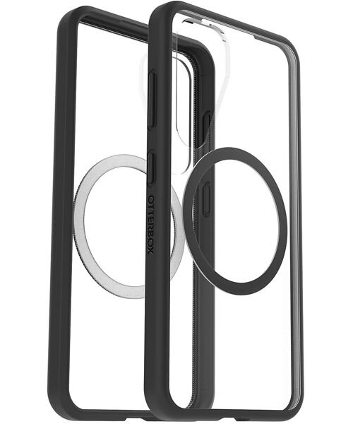 Samsung Ochranný kryt React s magnetickým úchytem pro Galaxy S25 Transparent