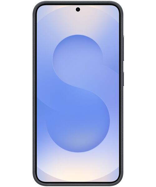 Samsung Ochranný kryt z veganské kůže pro Galaxy S25 Black