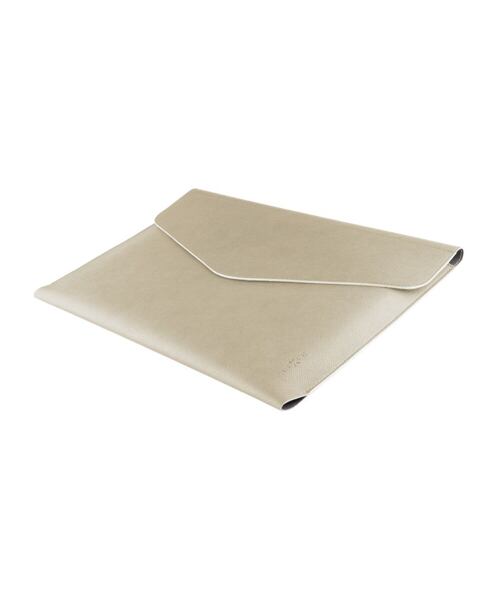 Pouzdro FIXED Siena pro notebooky o úhlopříčce do 15,3", krémové