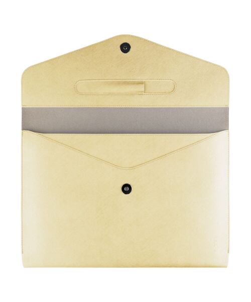 Pouzdro FIXED Siena pro notebooky o úhlopříčce do 15,3", světle žluté