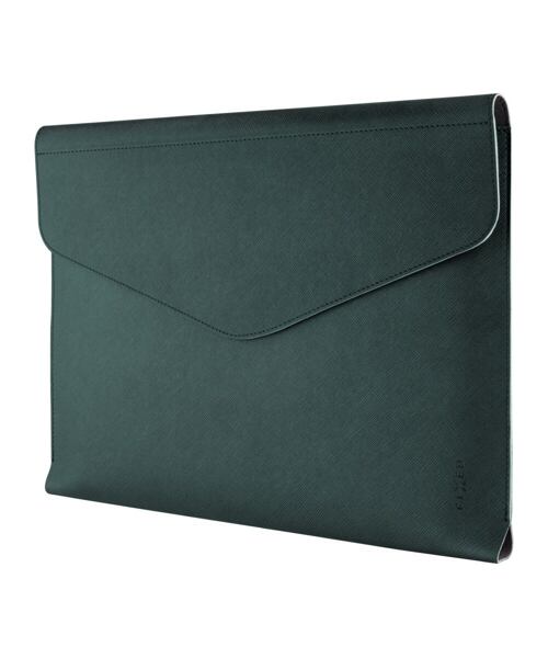 Pouzdro FIXED Siena pro notebooky a tablety o úhlopříčce do 13", tmavě zelené
