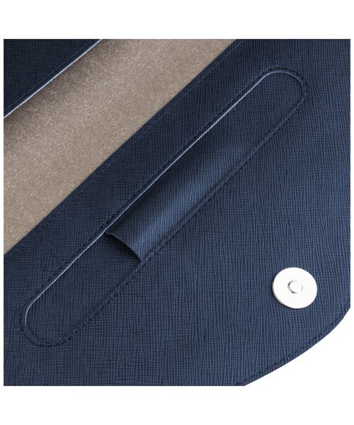 Pouzdro FIXED Siena pro notebooky o úhlopříčce do 15,3", tmavě modré