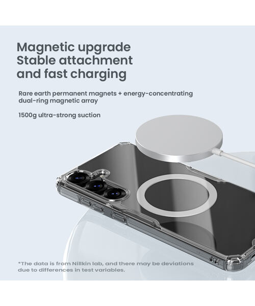 Nillkin Nature TPU PRO Magnetic Kryt pro Samsung Galaxy S25 Transparent