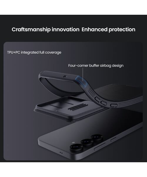 Nillkin CamShield PRO Zadní Kryt pro Samsung Galaxy S25+ Dark Green