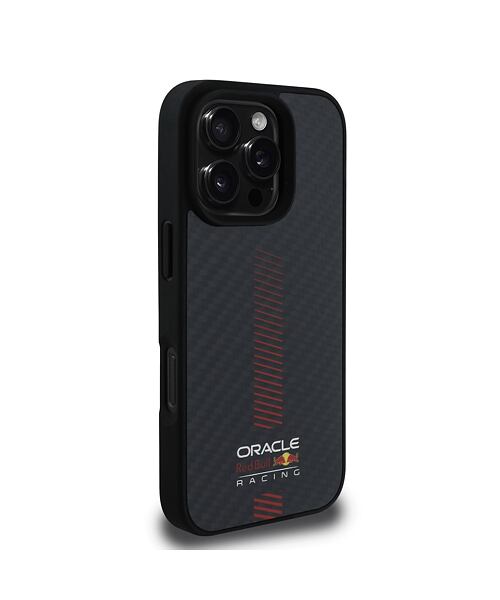 Red Bull Carbon Powerbar MagSafe Zadní Kryt pro iPhone 16 Pro Max Black