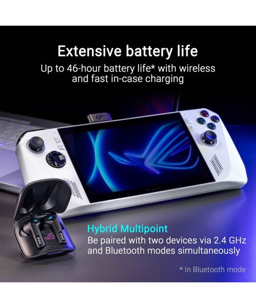 ASUS ROG Cetra Speednova, bílá