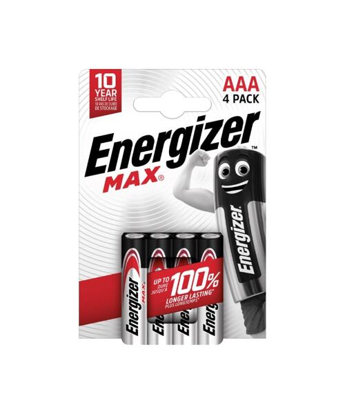 Energizer MAX - Mikrotužka AAA/4