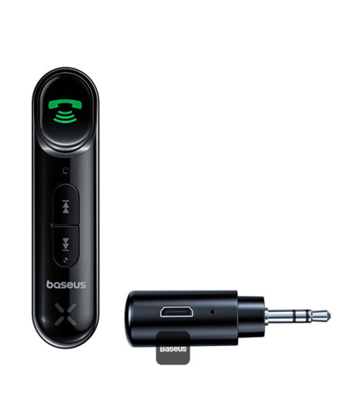 Baseus bluetoooth audio adaptér Qiyin černý