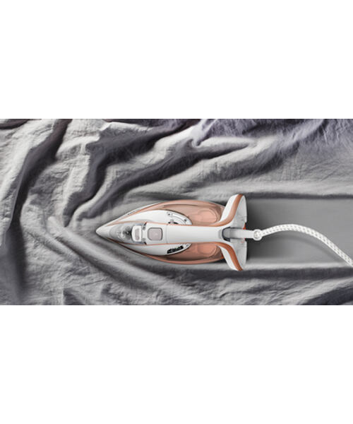 Tefal TurboPro FV5697E1 žehlička Suché i parní žehlení 3000 W Béžová, Bílá