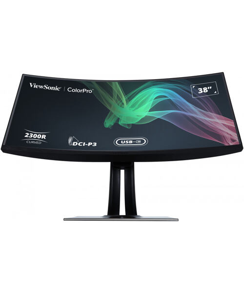 Viewsonic VP3881A počítačový monitor 96,5 cm (38") 3840 x 1600 px Quad HD+ LED Černá