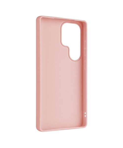 Zadní pogumovaný kryt FIXED Story pro Samsung Galaxy S25 Ultra, růžový