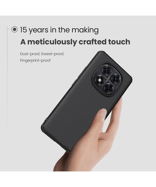 Nillkin Super Frosted PRO Zadní Kryt pro Xiaomi Redmi Note 14 Pro+ 5G Black