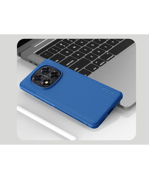 Nillkin Super Frosted PRO Zadní Kryt pro Xiaomi Redmi Note 14 Pro+ 5G Blue