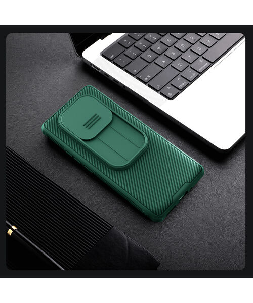 Nillkin CamShield PRO Zadní Kryt pro Xiaomi Redmi Note 14 Pro 5G/Poco X7 5G Dark Green