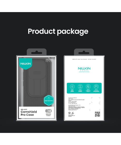 Nillkin CamShield PRO Zadní Kryt pro Xiaomi Redmi Note 14 Pro+ 5G Black