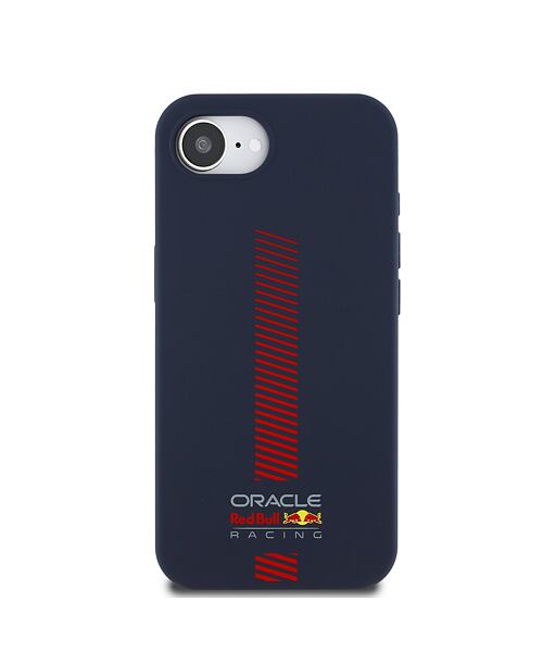 Red Bull Silicone Powerbar MagSafe Zadní Kryt pro iPhone 16e Navy