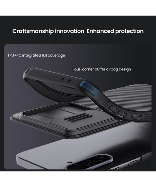 Nillkin CamShield PRO Zadní Kryt pro Samsung Galaxy A36 5G Dark Green