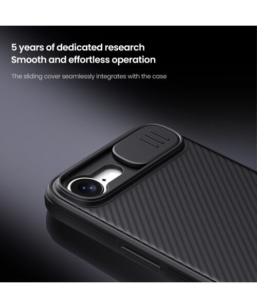 Nillkin CamShield PRO Zadní Kryt pro Apple iPhone 16e Black