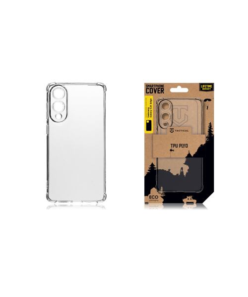 Tactical TPU Plyo Kryt pro Samsung Galaxy S25 Edge Transparent
