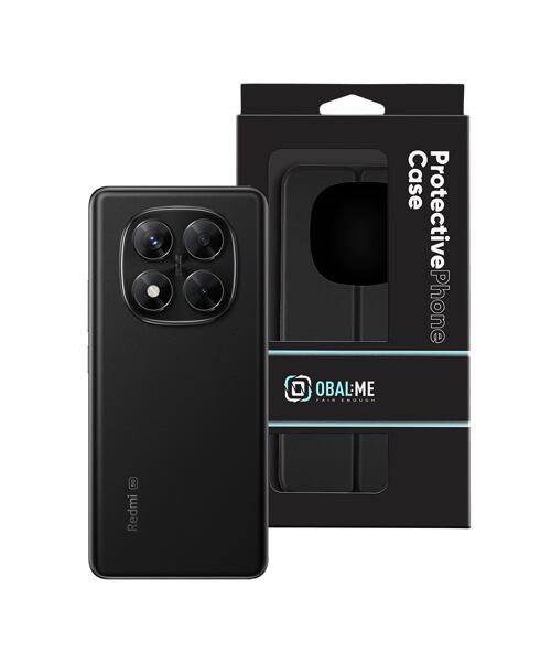 OBAL:ME SmoothTouch Pouzdro pro Xiaomi Redmi Note 14 Pro 4G Black