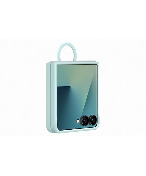 EF-PF766TME Samsung Silikonový Kryt s Kroužkem pro Galaxy Z Flip 7 Mint