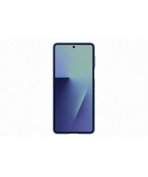 EF-PF766TNE Samsung Silikonový Kryt s Kroužkem pro Galaxy Z Flip 7 Blue
