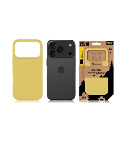 Tactical MagForce Velvet Smoothie Kryt pro Apple iPhone 17 Pro Banana