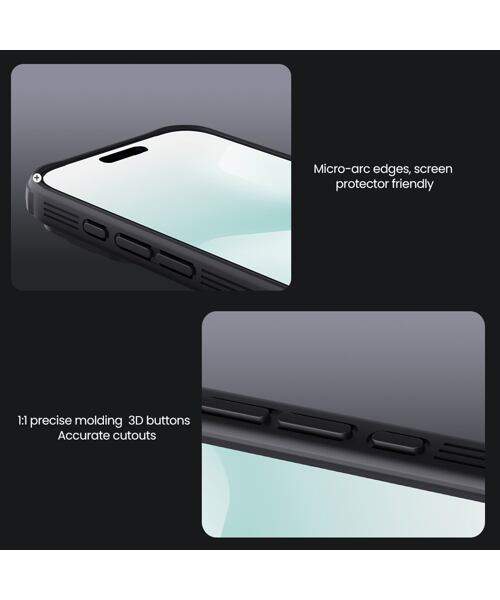 Nillkin CamShield PRO Zadní Kryt pro Apple iPhone 17 Pro Black