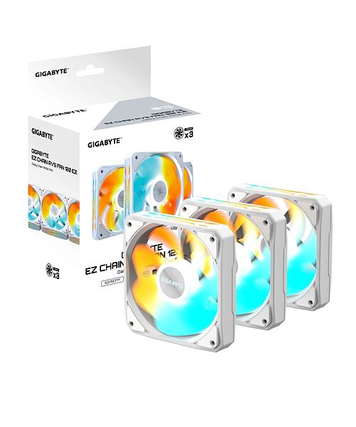 GIGABYTE EZ CHAIN RVS FAN 120 ICE