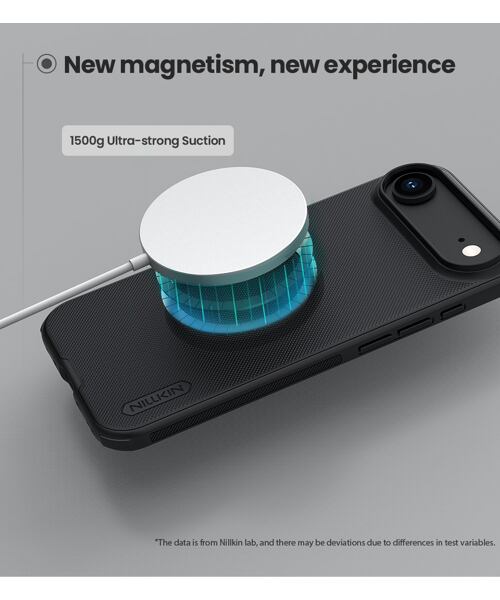 Nillkin Super Frosted PRO Magnetic Zadní Kryt pro Apple iPhone Air Black