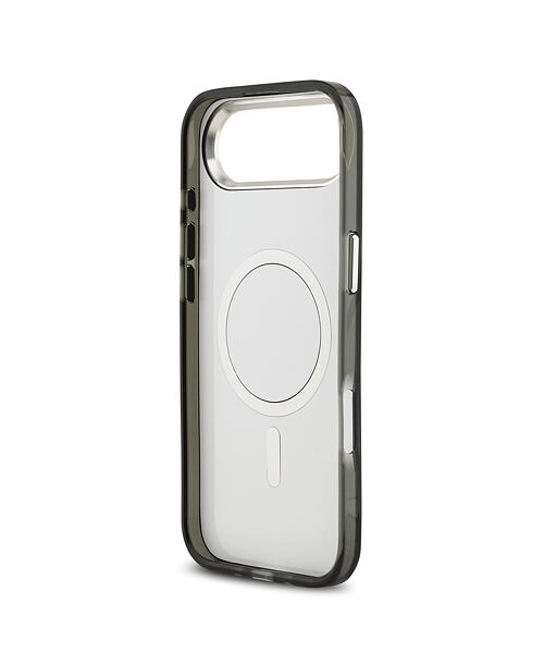 Karl Lagerfeld IML Aquarelle Karl and Choupette Zadní Kryt pro iPhone Air Black