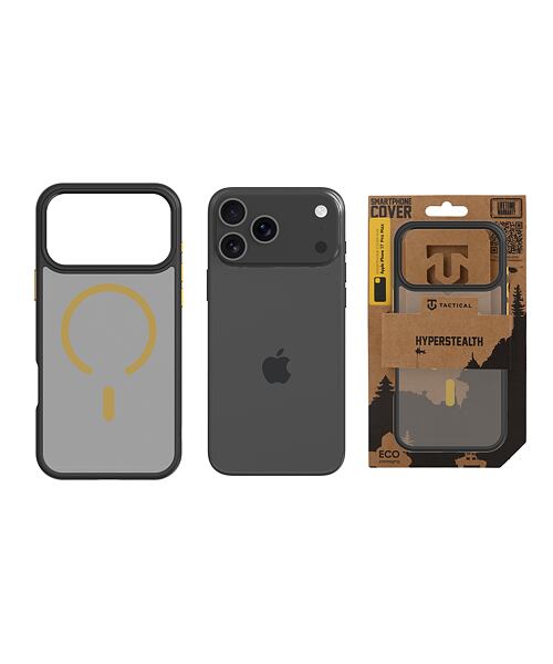 Tactical MagForce Hyperstealth 2.0 Kryt pro Apple iPhone 17 Pro Max Black/Yellow