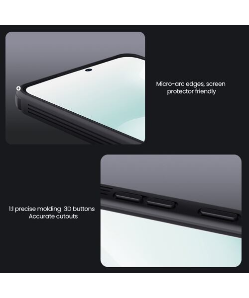 Nillkin CamShield PRO Magnetic Zadní Kryt pro Samsung Galaxy S25 FE Black