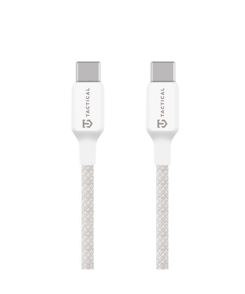 Tactical Stitch Thread Cable USB-C/USB-C 1m White