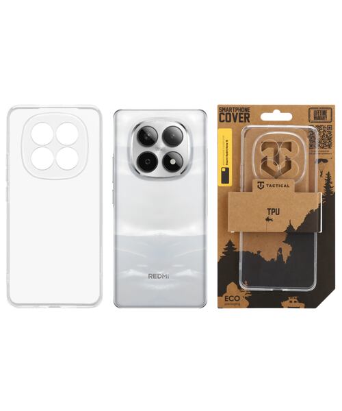 Tactical TPU Kryt pro Xiaomi Redmi Note 15 5G Transparent
