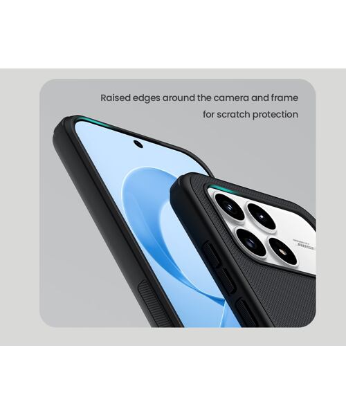 Nillkin Super Frosted PRO Zadní Kryt pro Poco F8 Pro Black