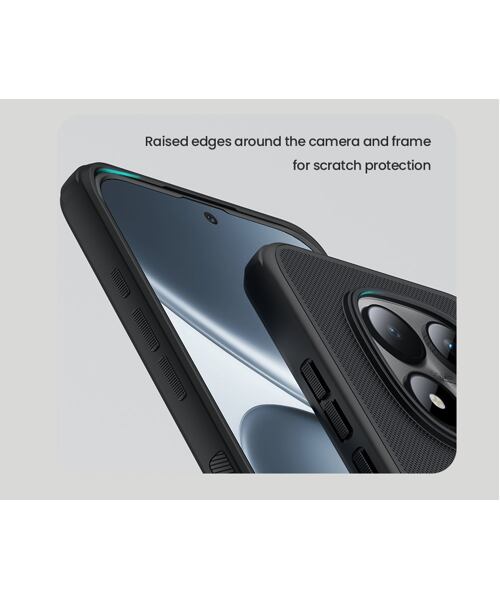 Nillkin Super Frosted PRO Magnetic Zadní Kryt pro Xiaomi Redmi Note 15 Pro 5G Black