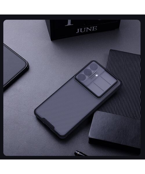 Nillkin CamShield PRO Zadní Kryt pro Samsung Galaxy S26+ Transparent Black