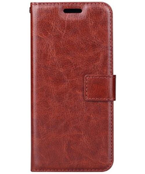 Flipcase s poutkem pro Xiaomi Redmi Note 8 (G1) - hnědá